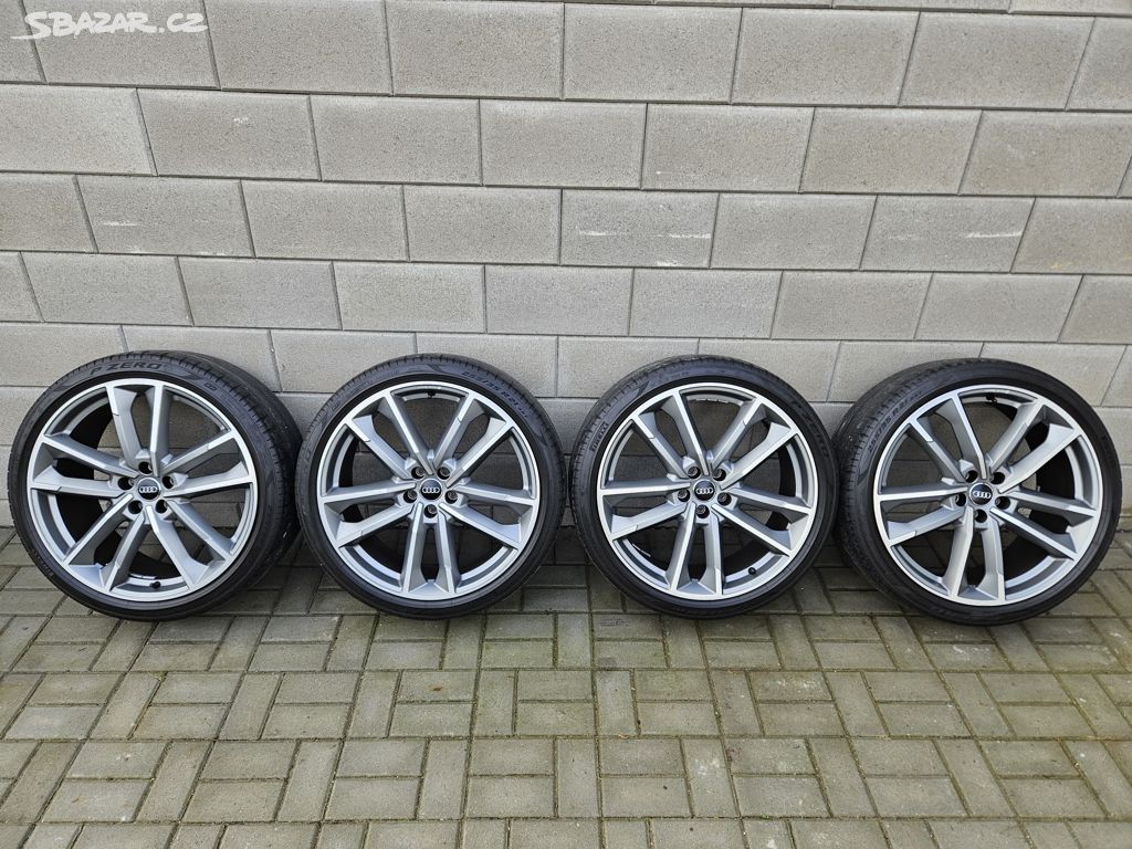 Alu sada Audi Sport 21" vč. letních pneu Pirelli