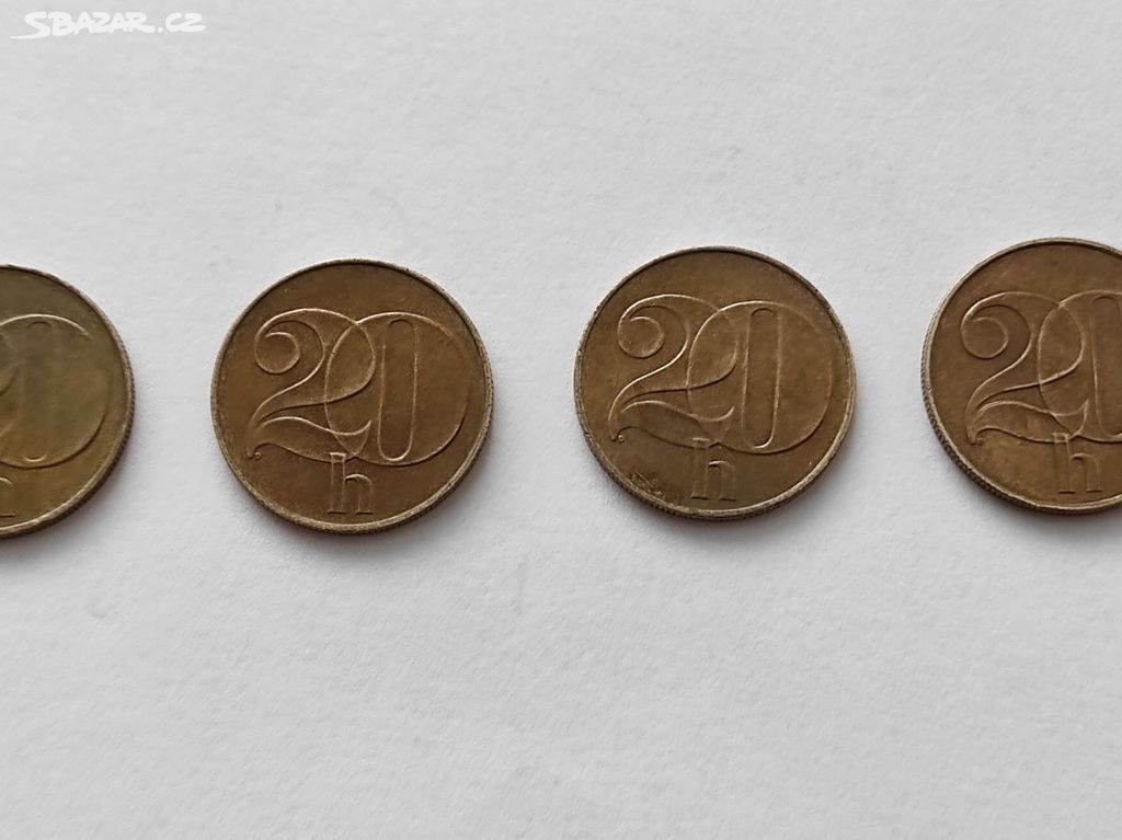Mince 20 Haléřů 1992 (ČSFR)