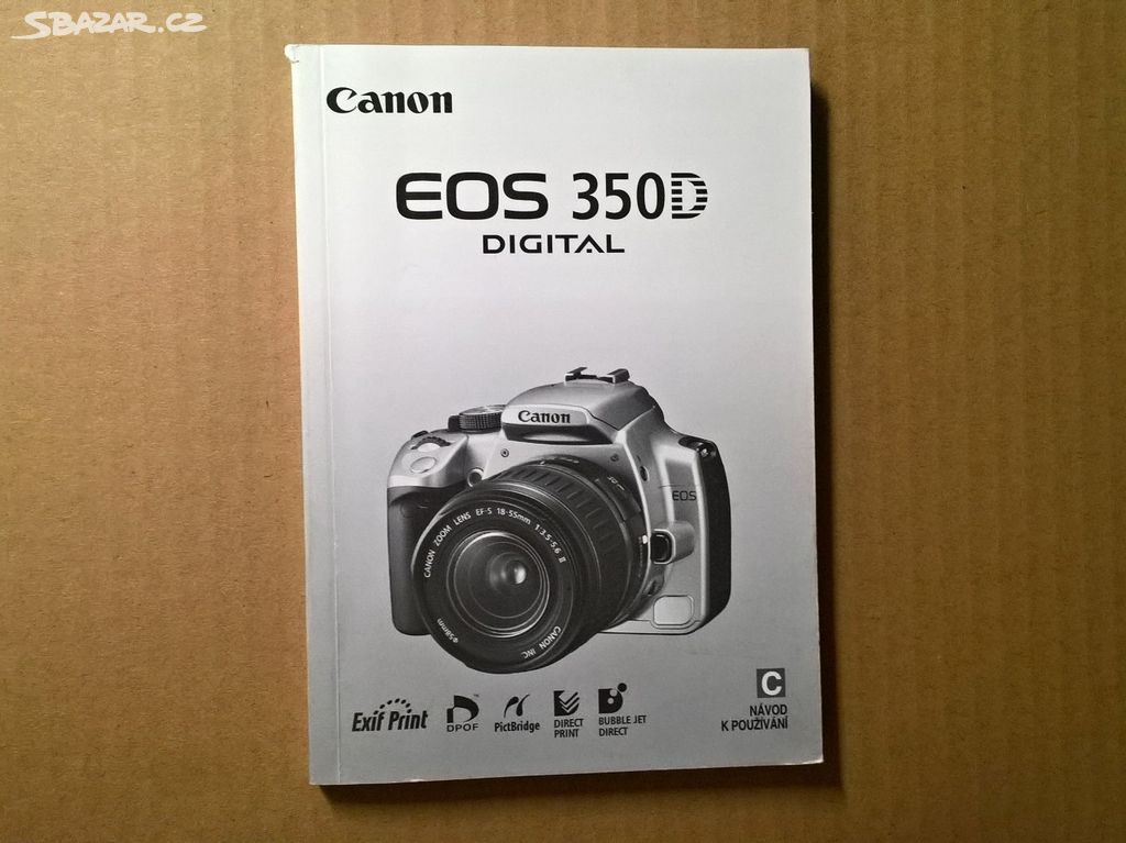 Canon EOS 350D český návod k použití