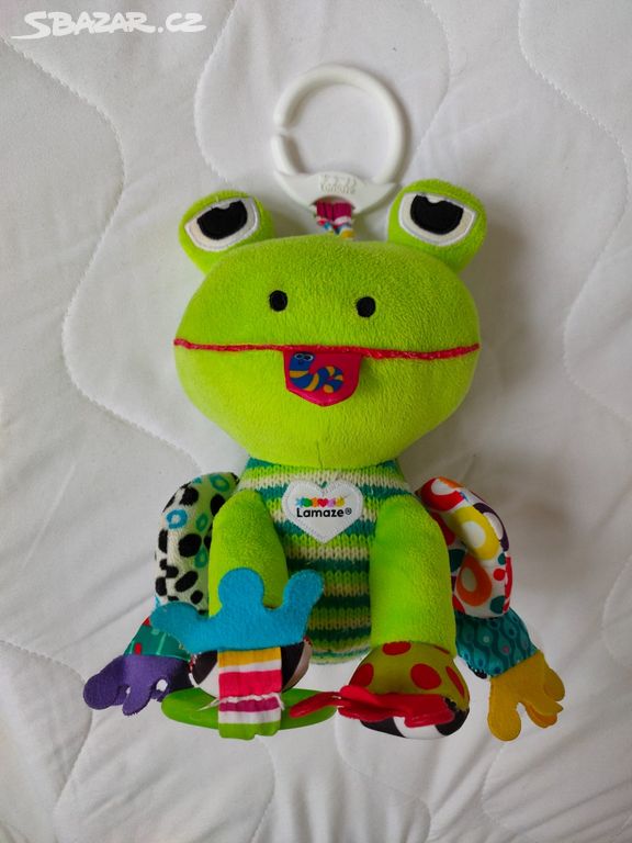 Lamaze žabák Jake 0+m hračka pro miminko