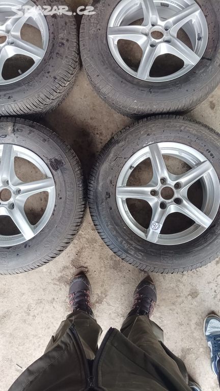 Alu kola 16 palců 5x112 (90)