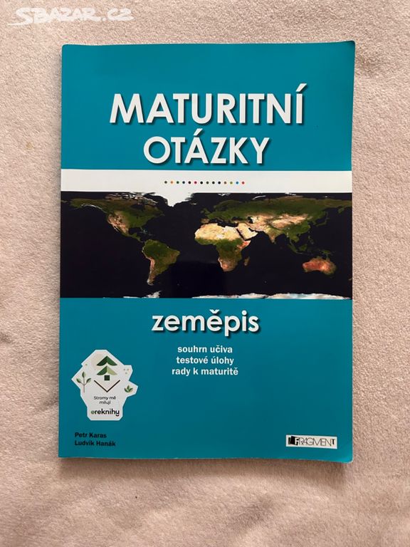 Kniha Maturitní otázky zeměpis