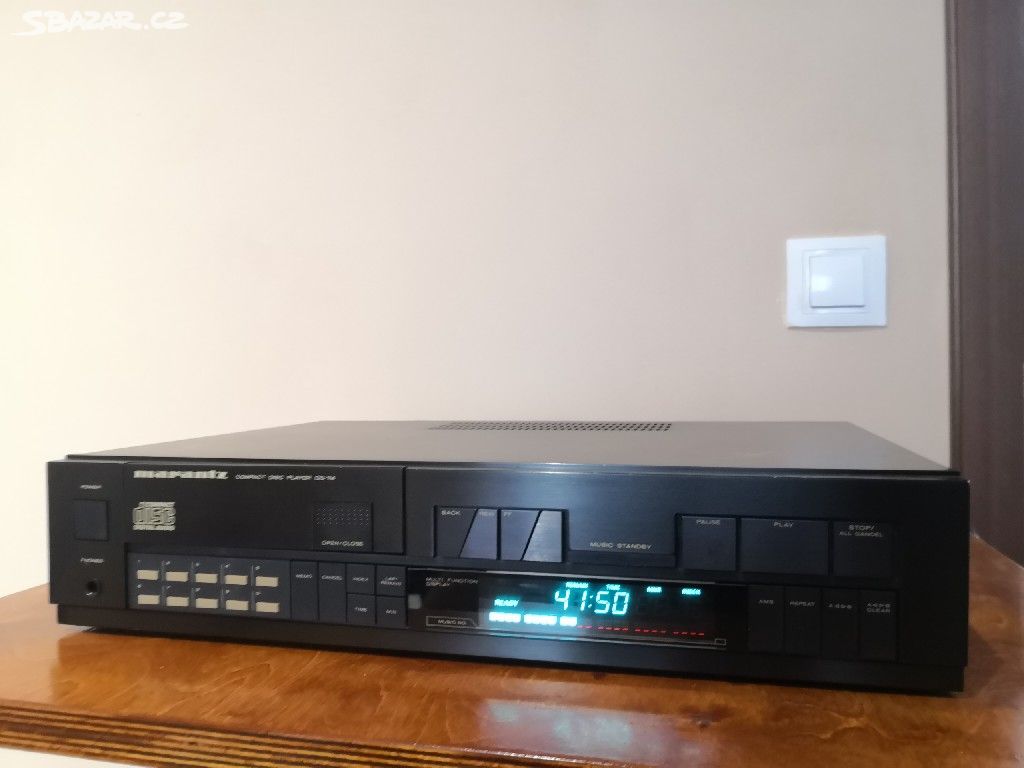 CD Marantz CD-74 ze sbírky, po servisu