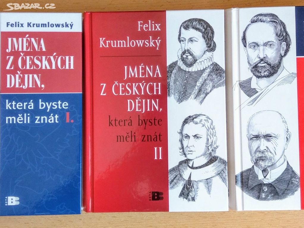 F. Krumlovský : Jména z českých dějin I. - III.