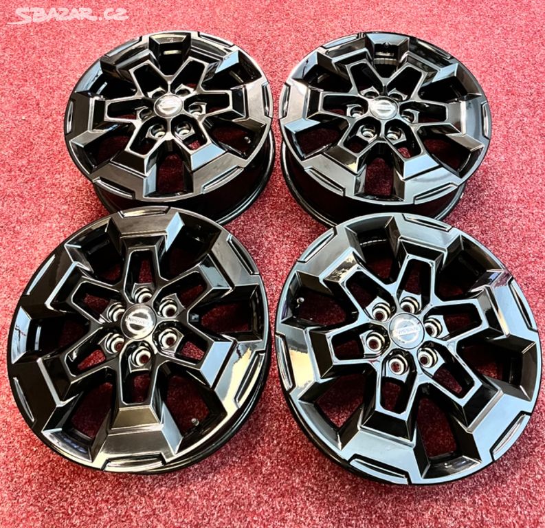 6x114,3 R18 originál hliníkové disky Nissan Navara