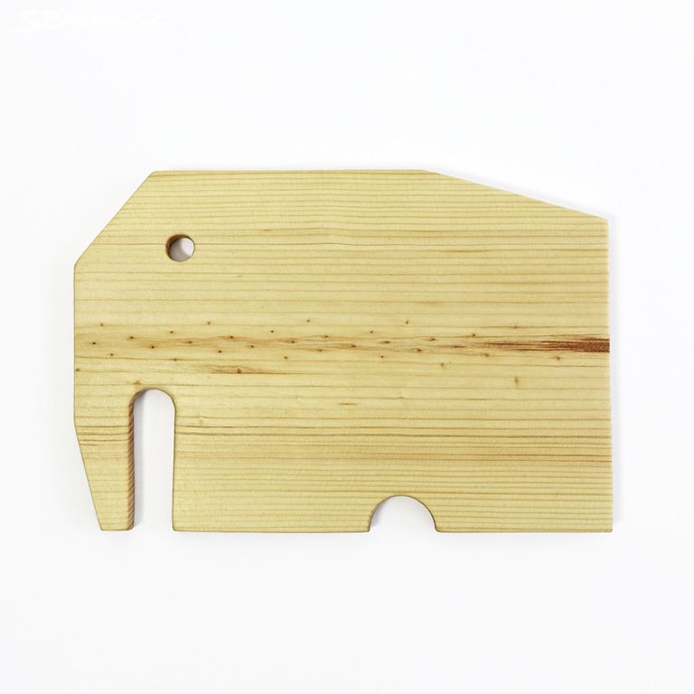 Dřevěná dekorace Elefant - NOVÉ