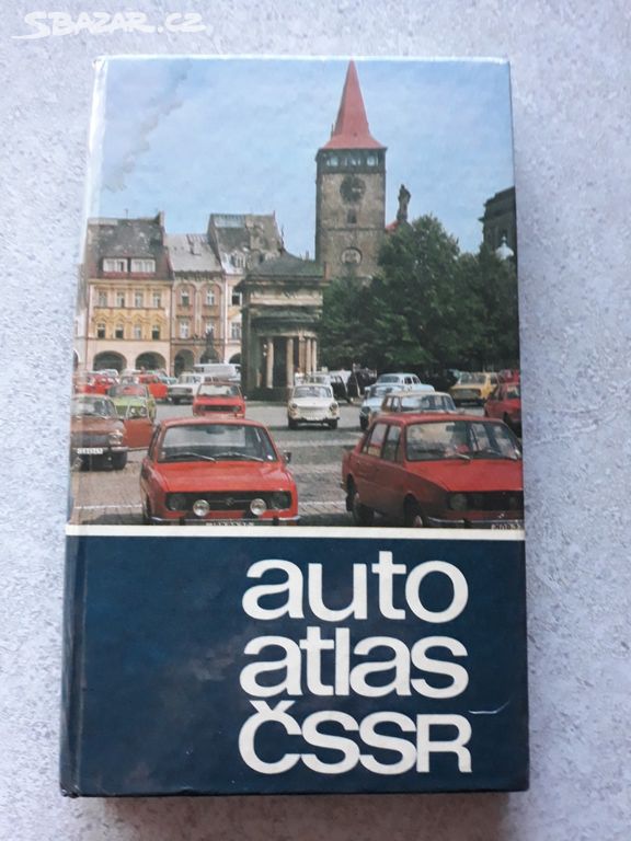 Auto atlas ČSSR, rok 1971