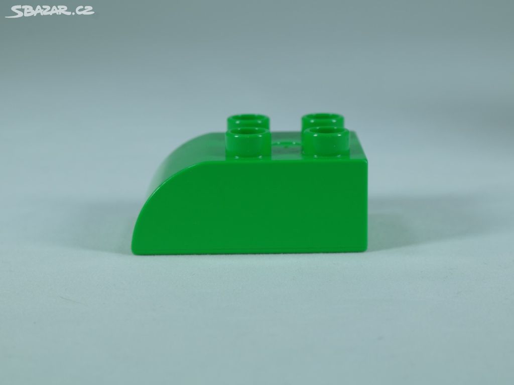 LEGO DUPLO cihla 2x3 se zakřivenou horní částí