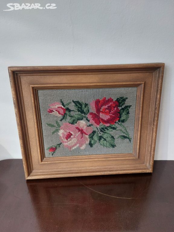Starý obrázek růže gobelín