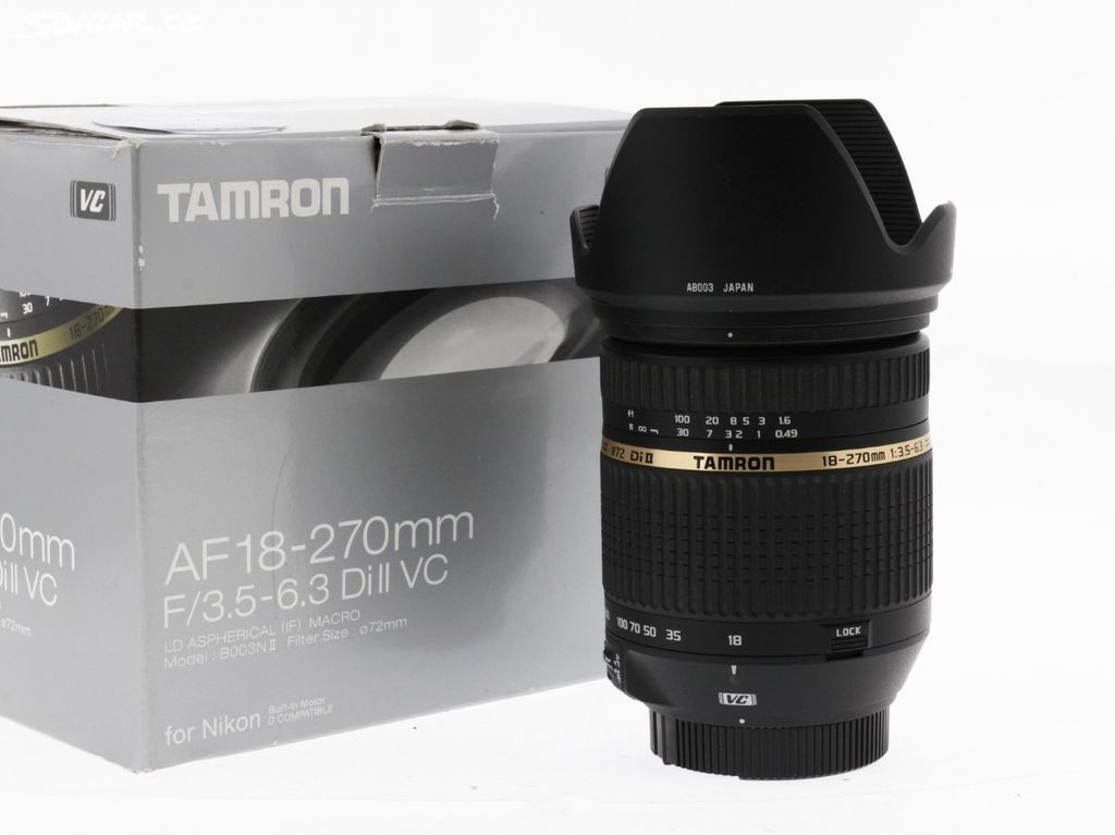 Tamron 18-270mm f/3.5-6.3 Di II VC pro Nikon