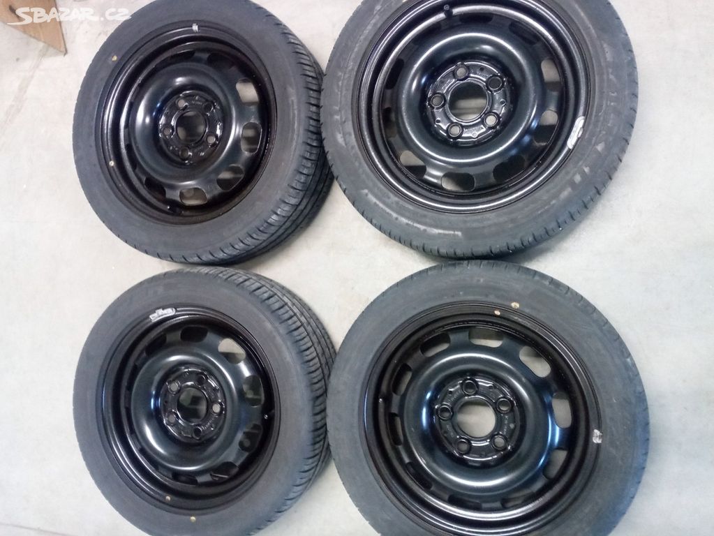 Mercedes Benz A plech disky 5x112, ET 54, R 15