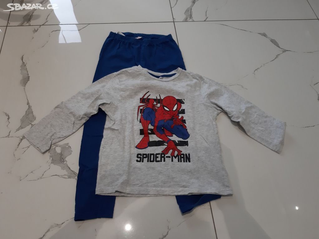 Pyžamo Marvel Spiderman vel. 116-122 PRODÁNO