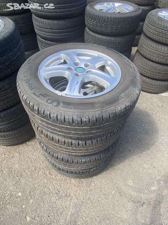 Alu disky 195/65 R15, vzorek 5mm