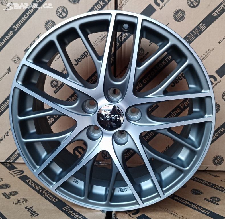 Nové alu disky orig. Jeep Cherokee 5x110 r17