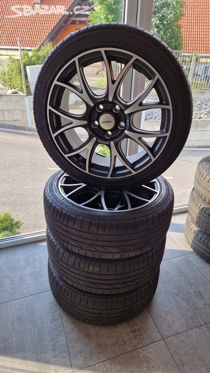 4x SPORT letní komplety disk + pneu 215/45 R18 93Y