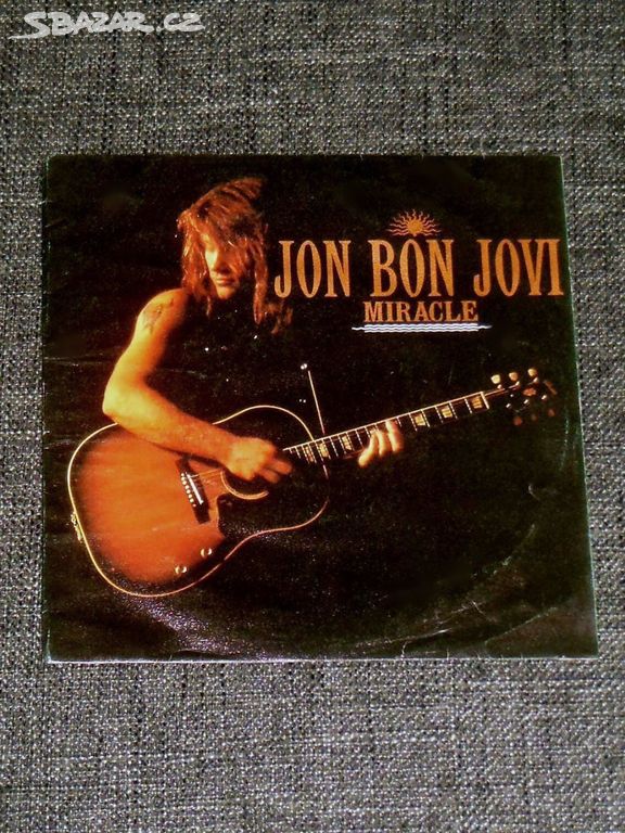 7" singl Jon Bon Jovi - Miracle (1990).