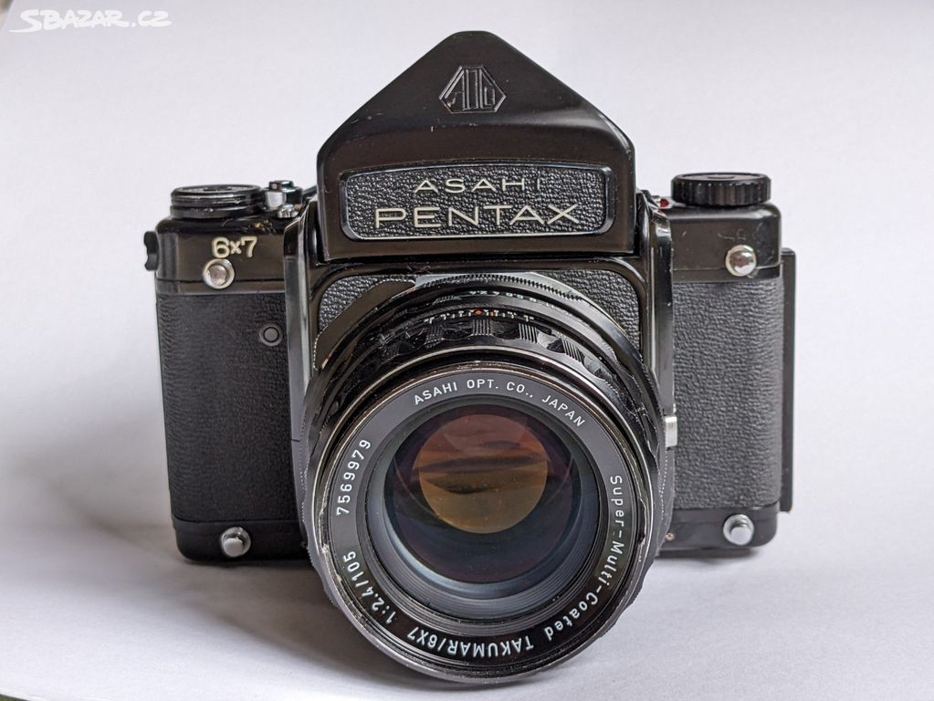 1円 PENTAX 6X7 1:4 55mm 1:2.4/105 含む 中判カメラ フィルムカメラ 