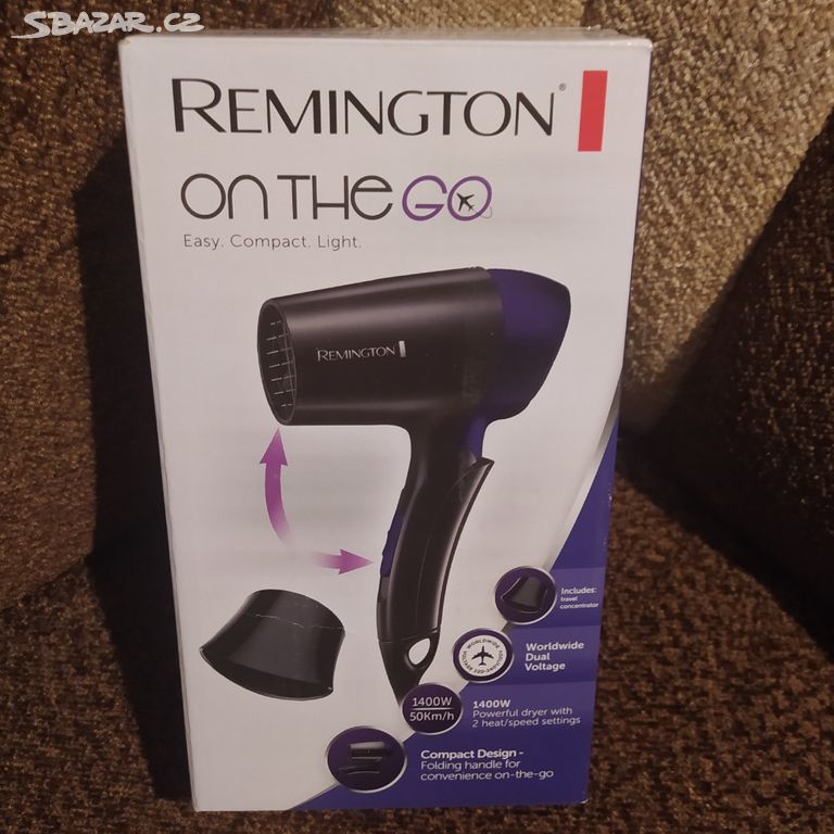 Remington D2400 Travel Dryer 1400 - Fén na vlasy