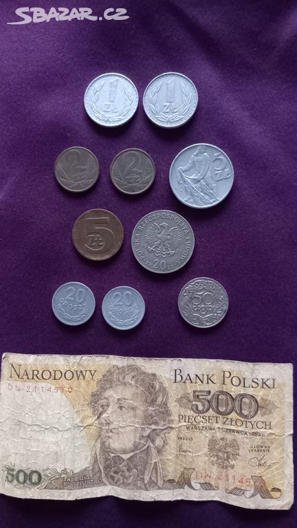 Mince a bankovka - Polsko