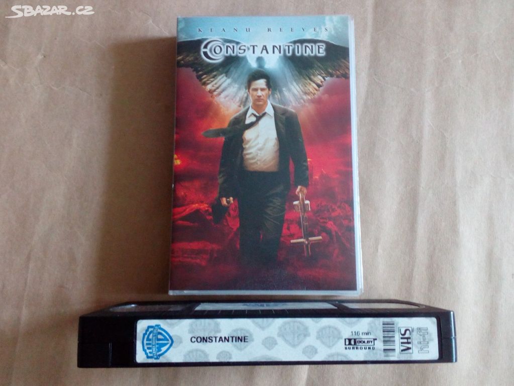 CONSTANTINE VHS kazeta Praha Sbazar.cz