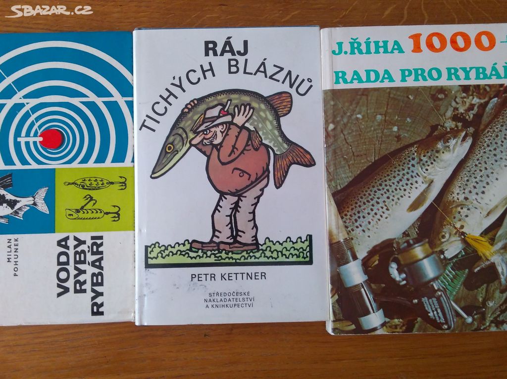 knihy o rybářství