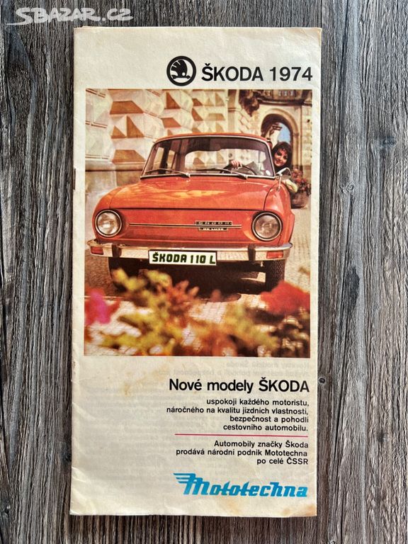 Prospekt Škoda 100 / 110LS / 110R ( 1974 )