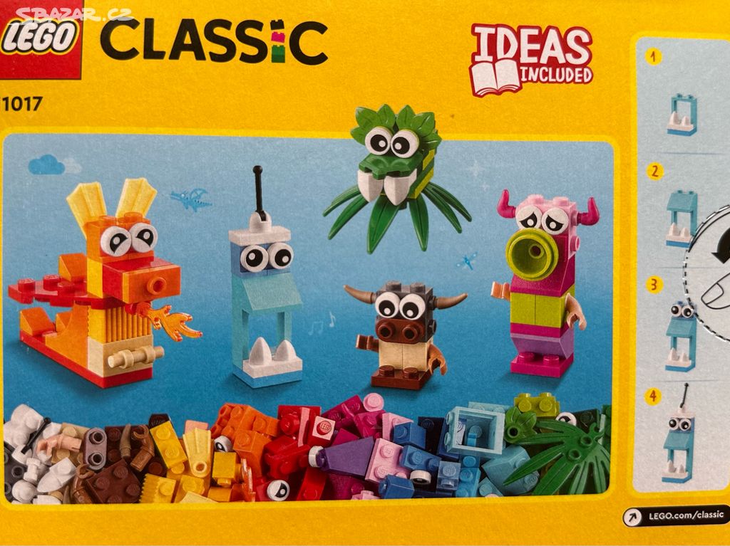 Lego Classic 11017 kreativní příšerky