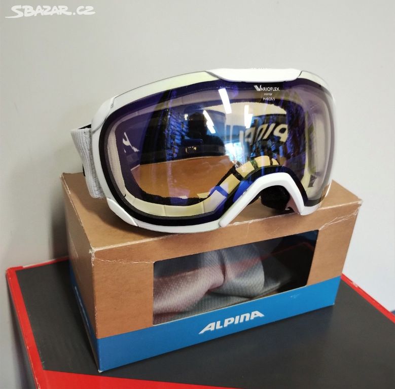 NOVÉ lyžařské brýle ALPINA Pheos S Varioflex levně