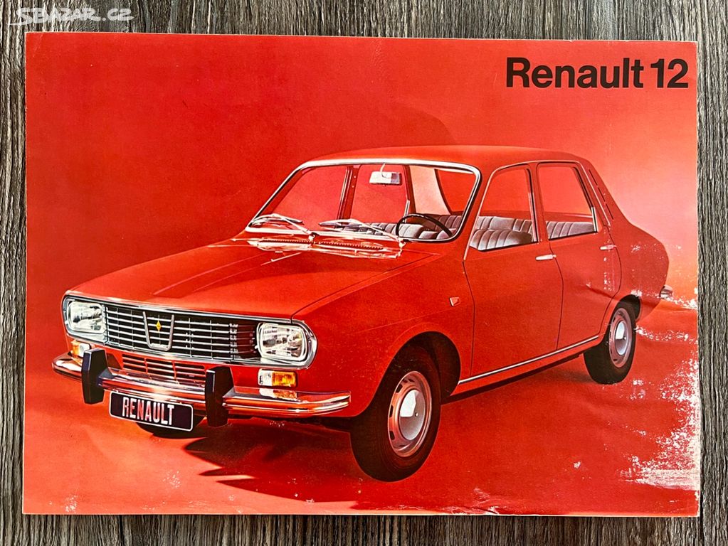 Prospekt Renault 12 ( 197X )