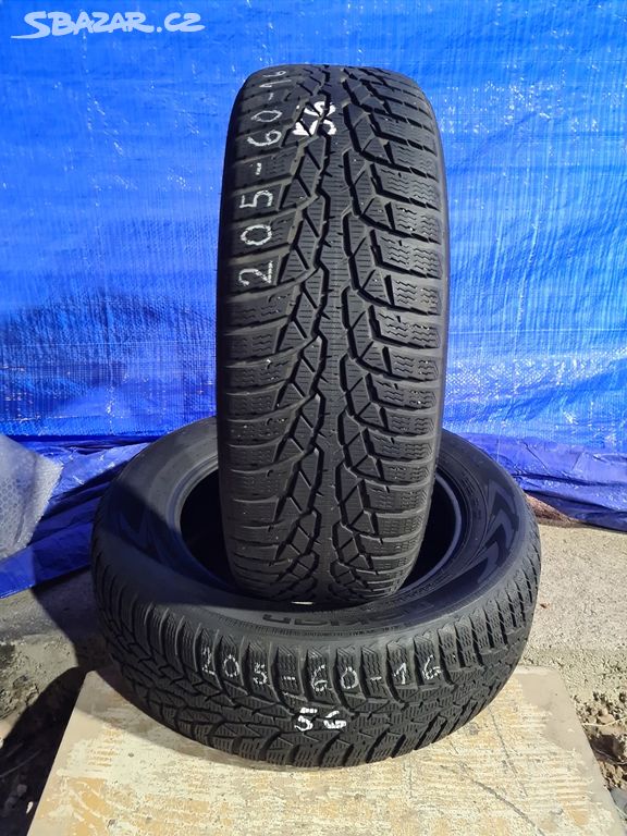 Zimní pneu 205/60 R16 Nokian 2Ks