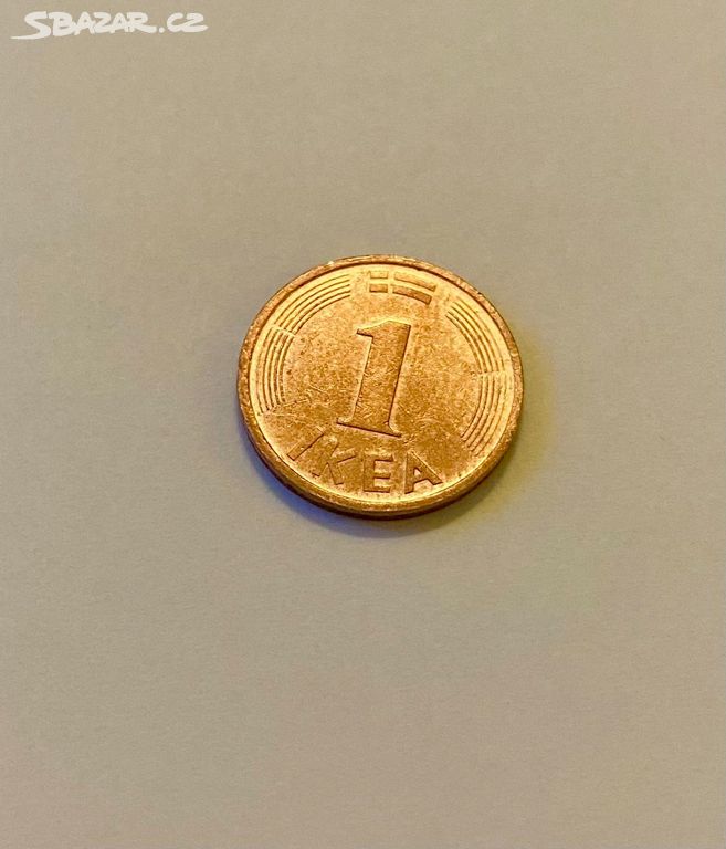 1 "Pfennig" Ikea - reklamní mince, žeton REZERVACE