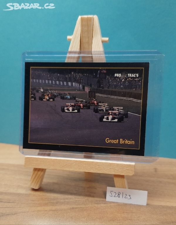 karta Formule 1 ,GREAT BRITAIN z roku 1991 (528)