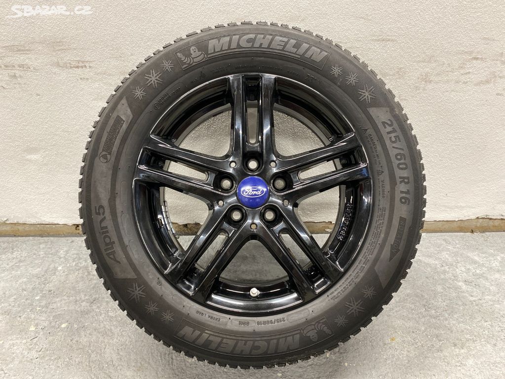 ZIMNÍ KOMPLET FORD 16" 5X108 ET50 6,5J + 215/60