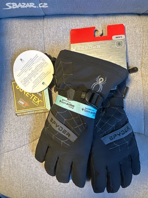 Pánské lyžařské rukavice Spyder Overweb Gtx