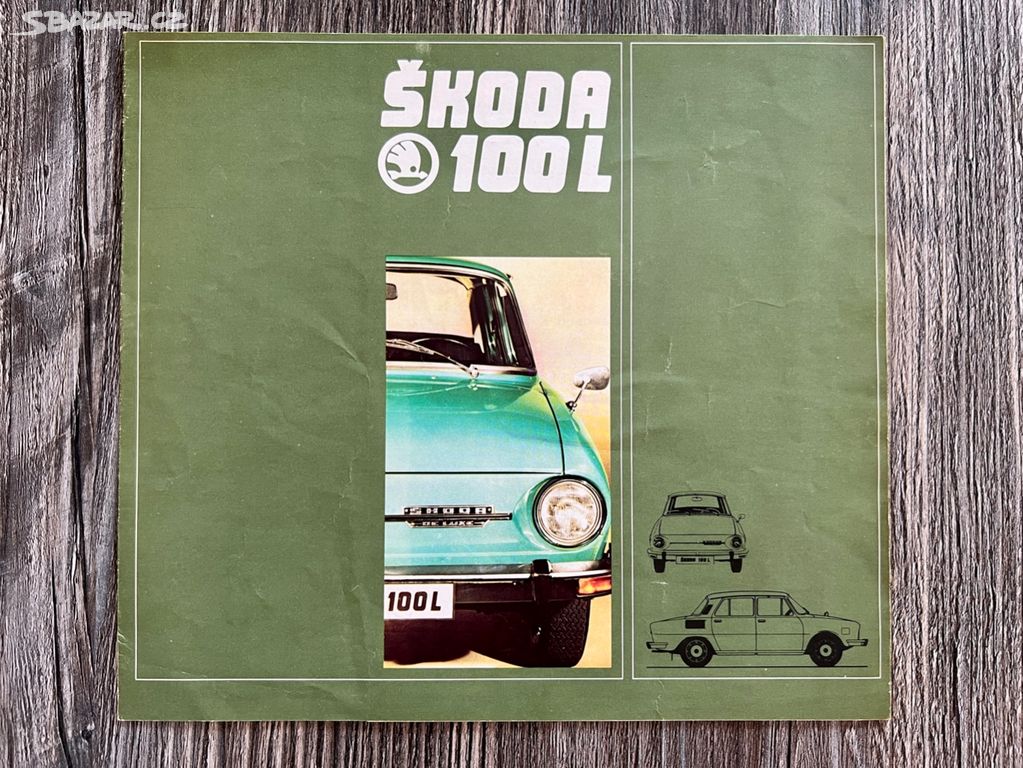 Prospekt Škoda 100 L ( 197X ) Mototechna