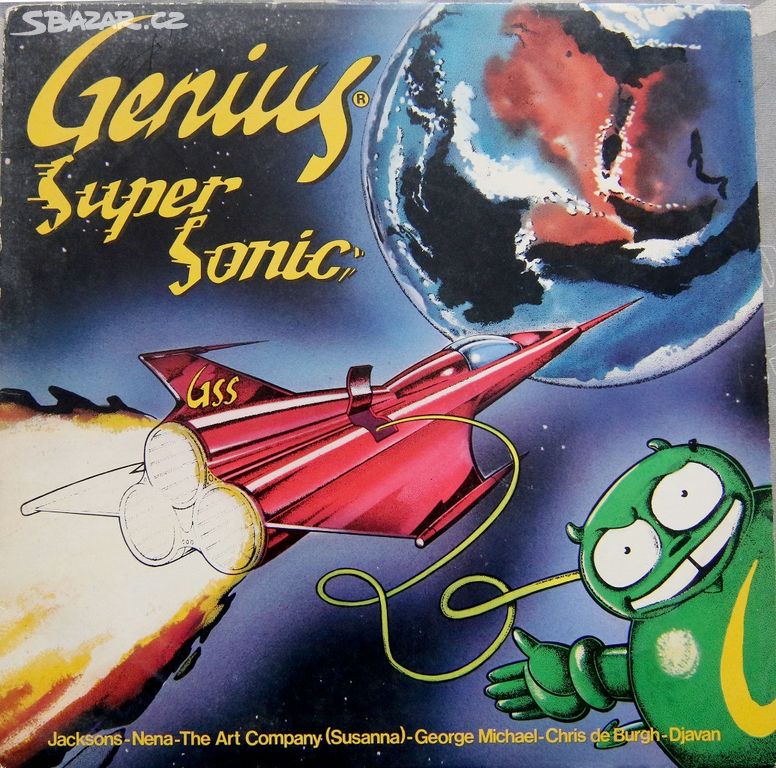 LP deska - disco výběr - Genius Super Sonic