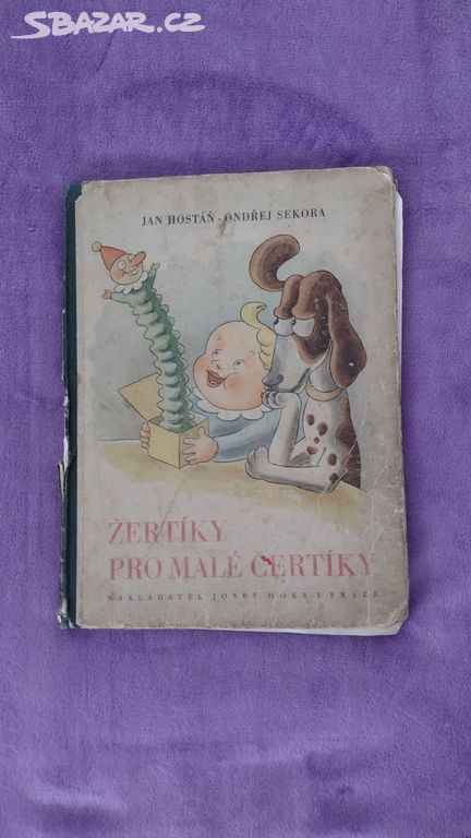 Žertíky pro malé čertíky - rok vydání 1948.