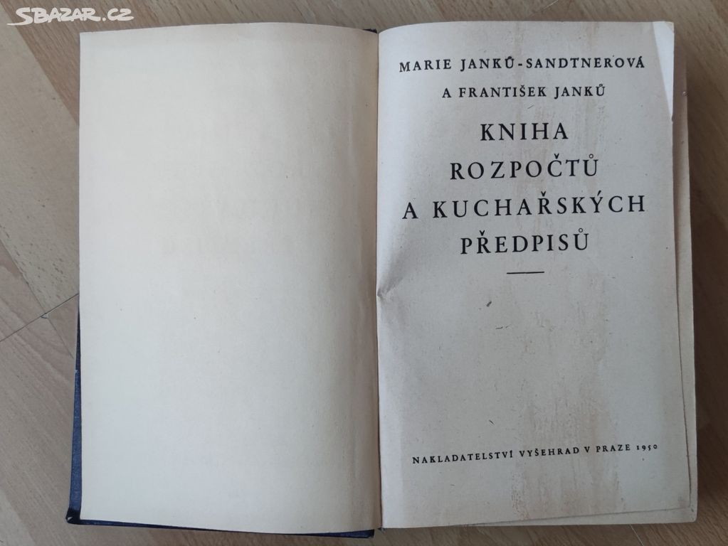 Kniha rozpočtů a kuchařských předpisů