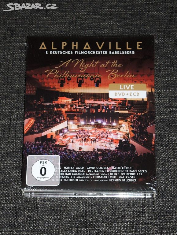 DVD + 2CD Alphaville - A Night At The Philharmonie
