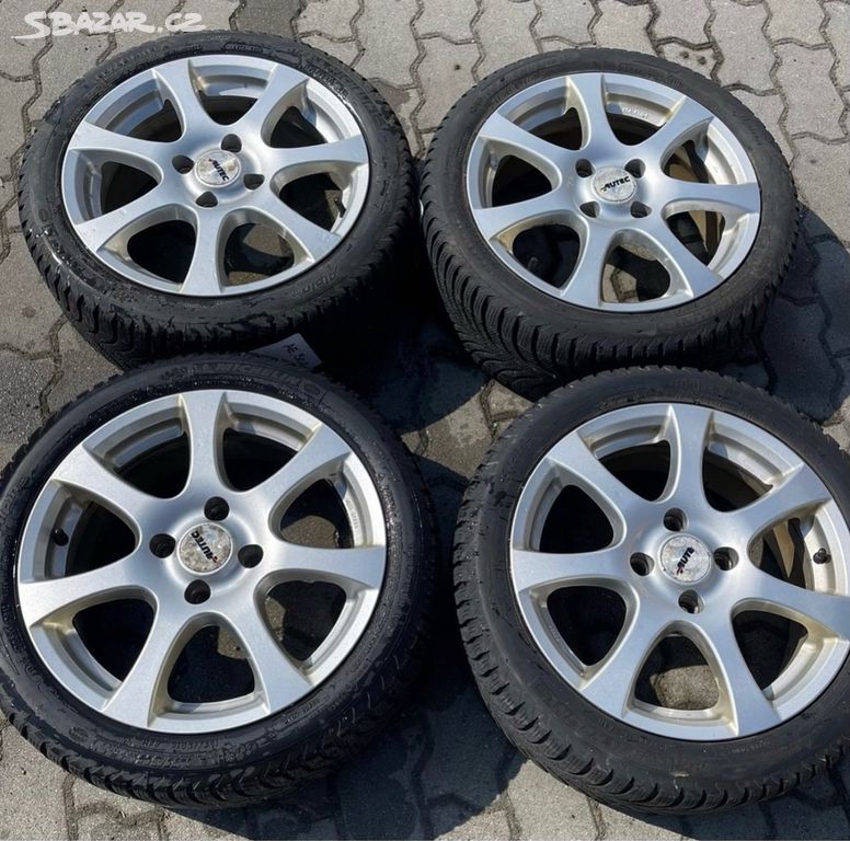 16 AUTEC alu kola 4x108 zimni pneu