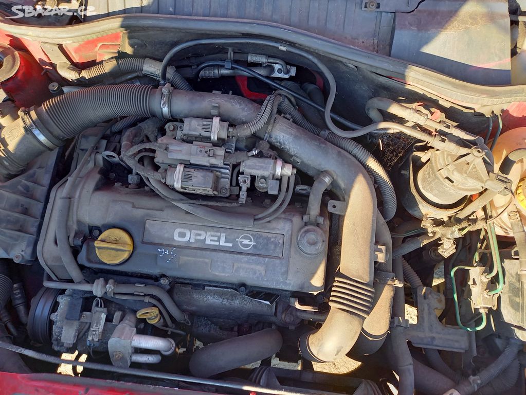 Motor Y17DT 1.7 DTI 55kW z Opel Combo C r.2003