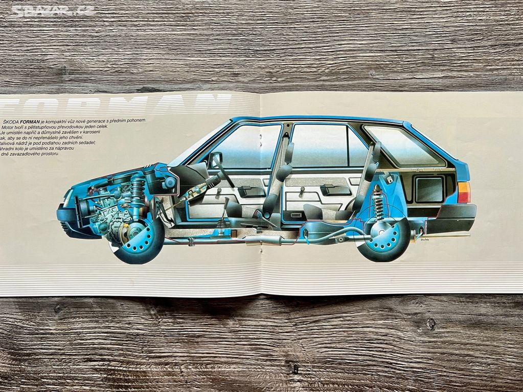 Prospekt Škoda Forman / Praktik / Pick-Up ( 1990 )