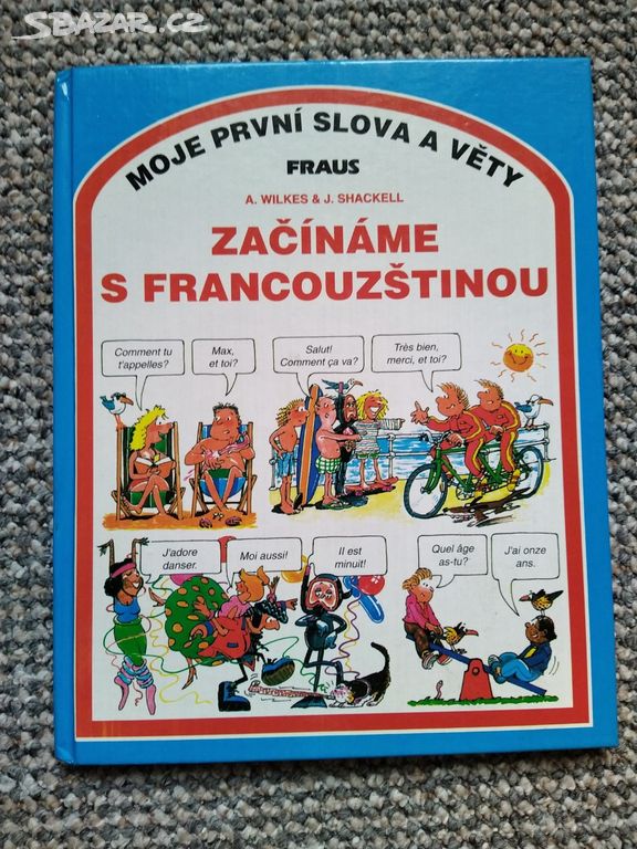 Kniha Začínáme s francouzštinou, učebnice pro deti