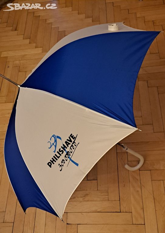 Reklamní deštník pro sběratele Philips