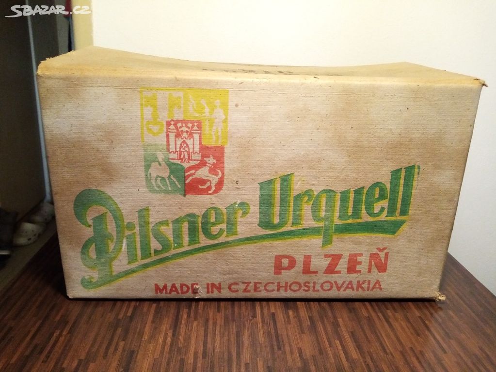 Pilsner Urquell retro ČSSR originál krabice