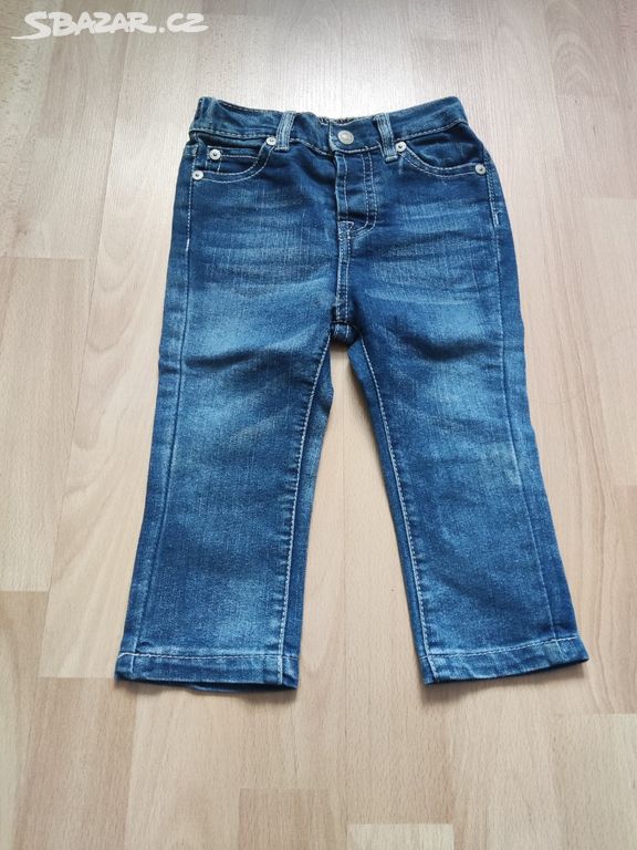 Dětské modré džíny 18 měsíců