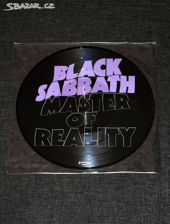 LP picture vinyl Black Sabbath - Master Of Reality