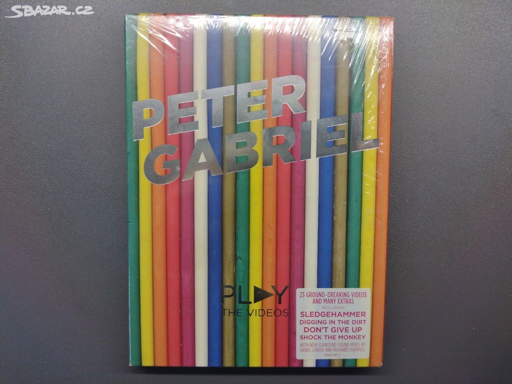 DVD PETER GABRIEL - PLAY THE VIDEOS