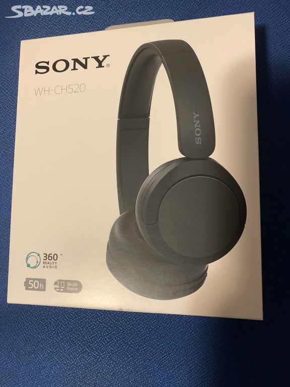 sluchátka SONY WH-CH520 Bluetooth nerozbalená nová