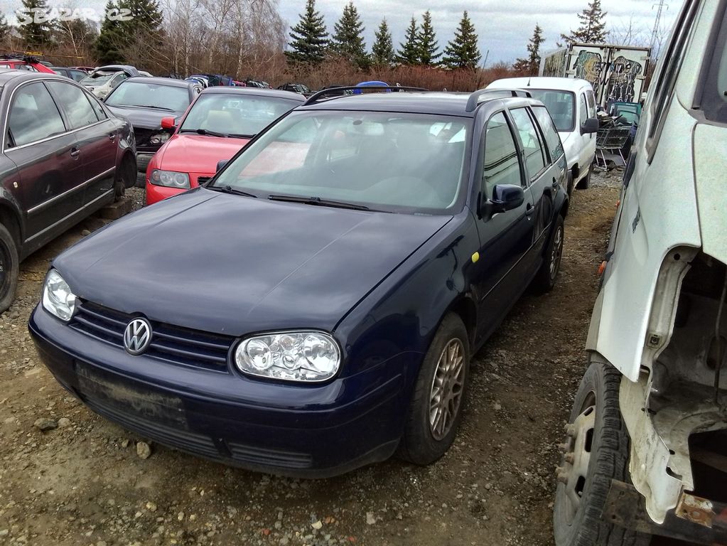 VW Golf IV 1.9TDi KOMBI NÁHRADNÍ DÍLY GOLF4